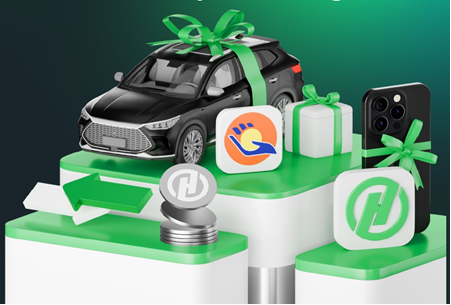 Акция “Получайте переводы Omnypay в Hamkorbank и выиграйте автомобиль BYD!”